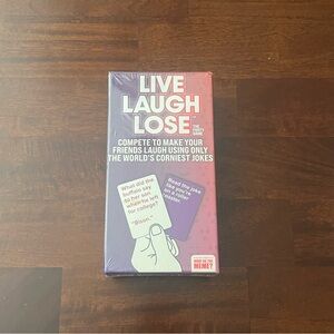 Live Laugh Lose NEW/Sealed -The Party Game Where You Compete to Make Corny Jokes
